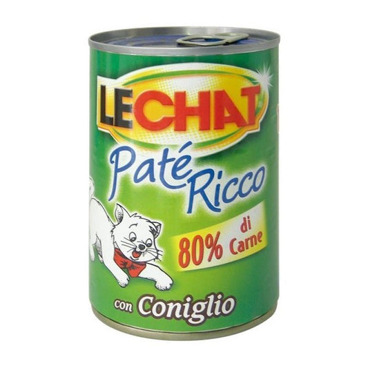 LeChat Adult Paté Ricco with Rabbit 400 g