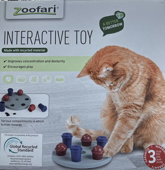 Zoofari Interactive Cat /Kitten And Dog /Puppy Toy For Your Pets