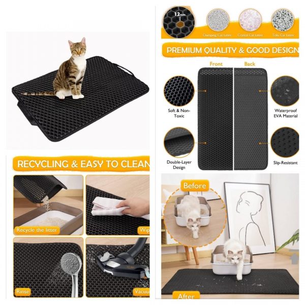 Cat litter mat 75cmx55cm