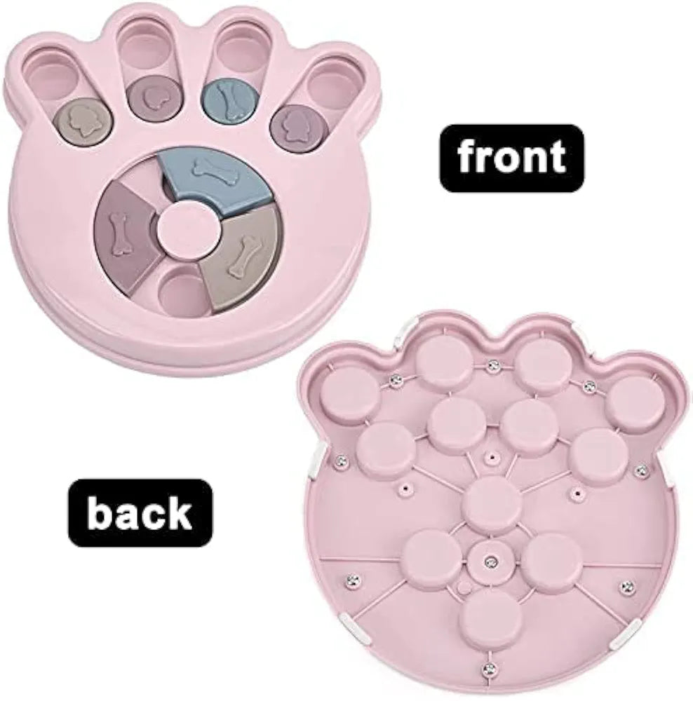 Dog&cat Puzzle Toys - Creative Dog Smart Beginner - Slow Feeder & IQ Interactive Training Toy Box, Advanced Treat Dispenser Non-Slip Bottom Star Sh