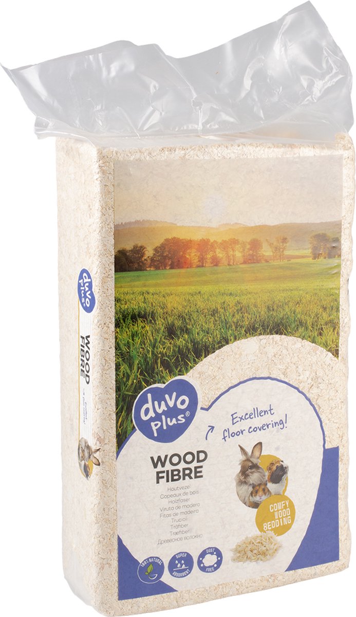 Duvo Plus Wood Fibre For Rodents 1Kg