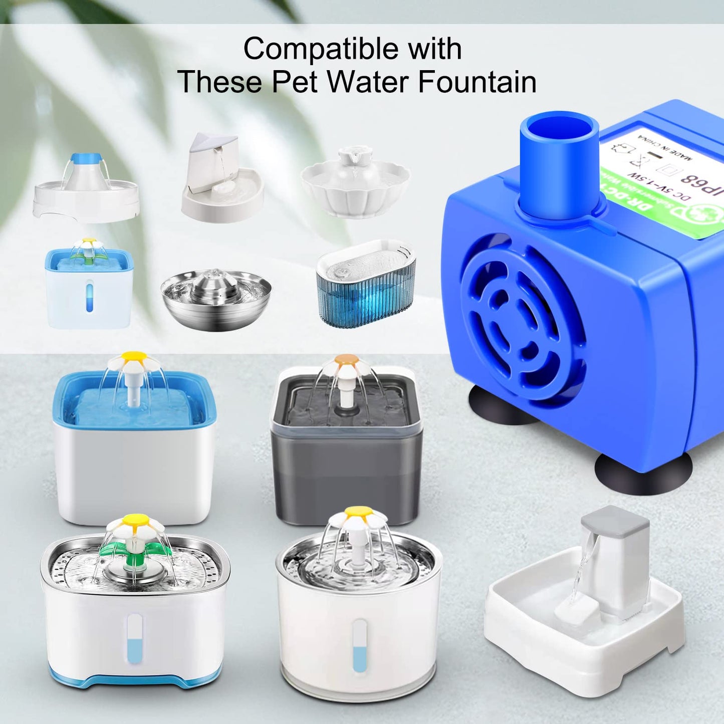Cat Water Fountain Pump