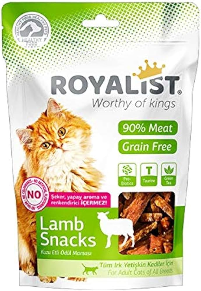 Royalist cat lamb snacks 80g