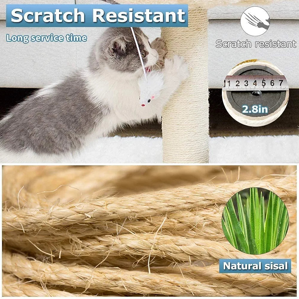 Versatile Cat condo tree 160cm