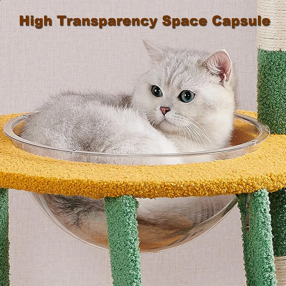 Cat Tree Cat Tower Cat Tree for Indoor Cats Cactus Cat Tree