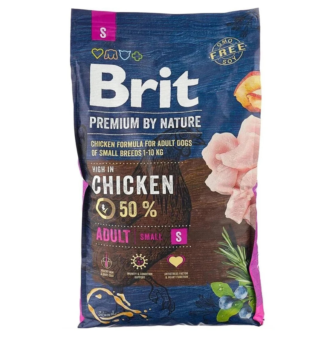 Brit Premium By Nature Chicken Adult Small 3kg