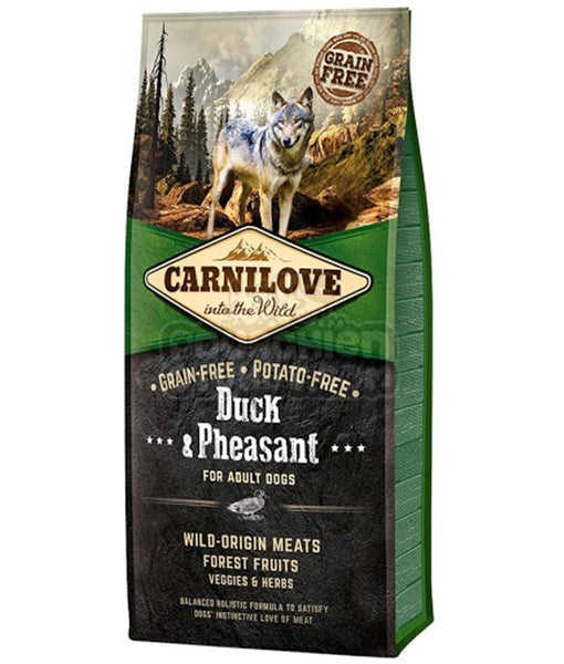CARNILOVE Canard Faisan 12 kg