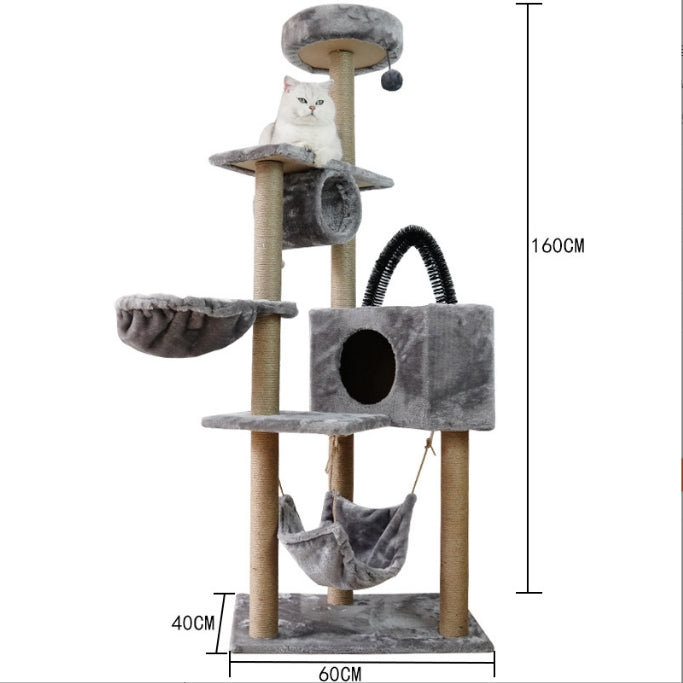 Versatile Cat condo tree 160cm