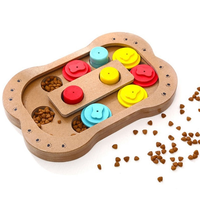 Wooden Pet Puzzle IQ Toy