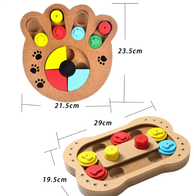 Wooden Pet Puzzle IQ Toy