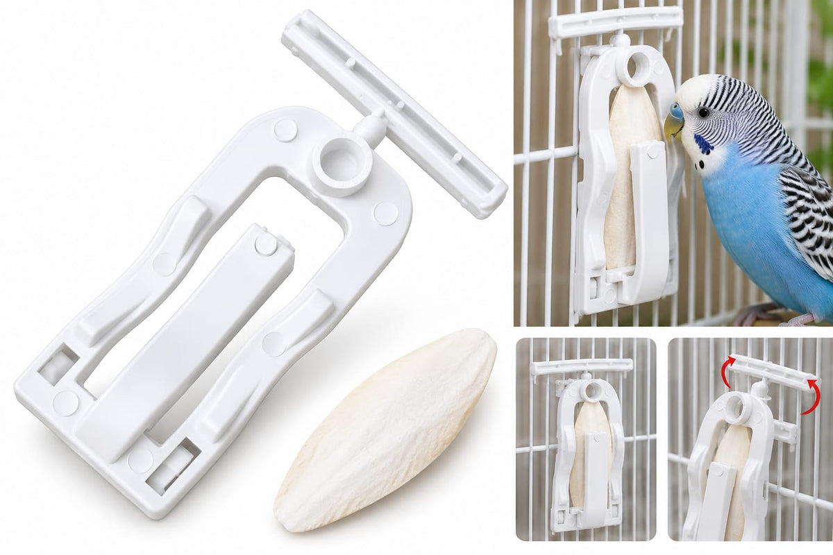 Cuttlebone holder