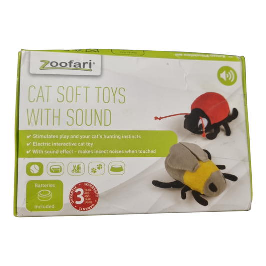Cat soft toys with sound