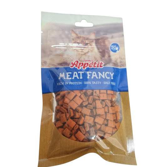 Meat fancy tasty crab pillow snack for cats ( 50g)