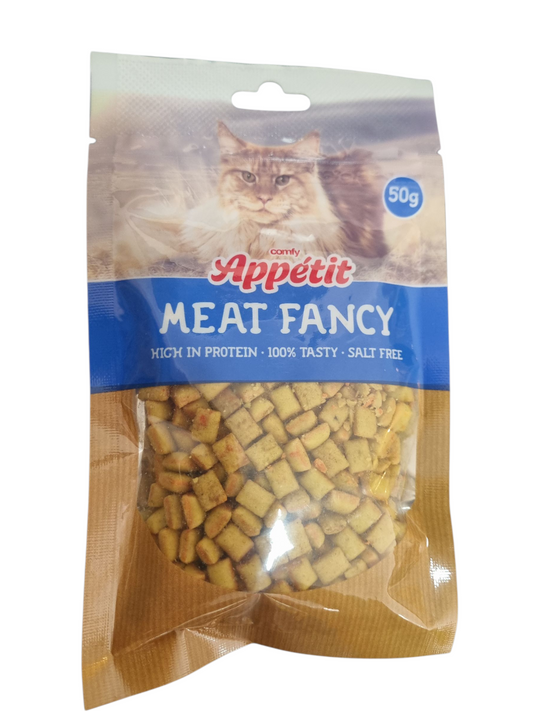 Meat Fancy salmon catnip cat snack 50g