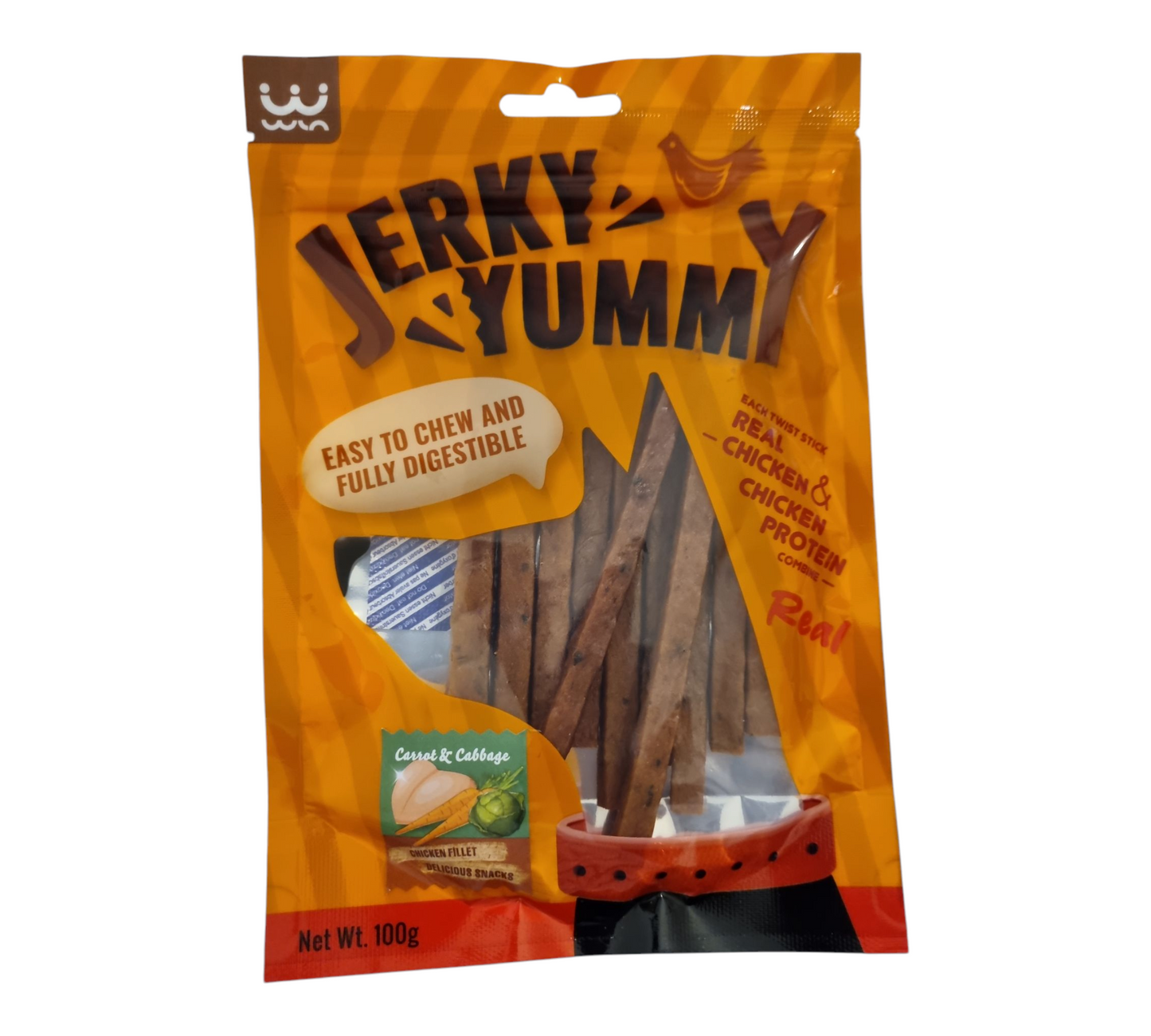 Dog treat chicken ,carrot & cabbage 100g