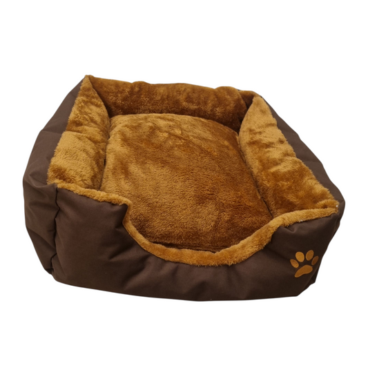 Luxury Pet Bed 50x50cm brown