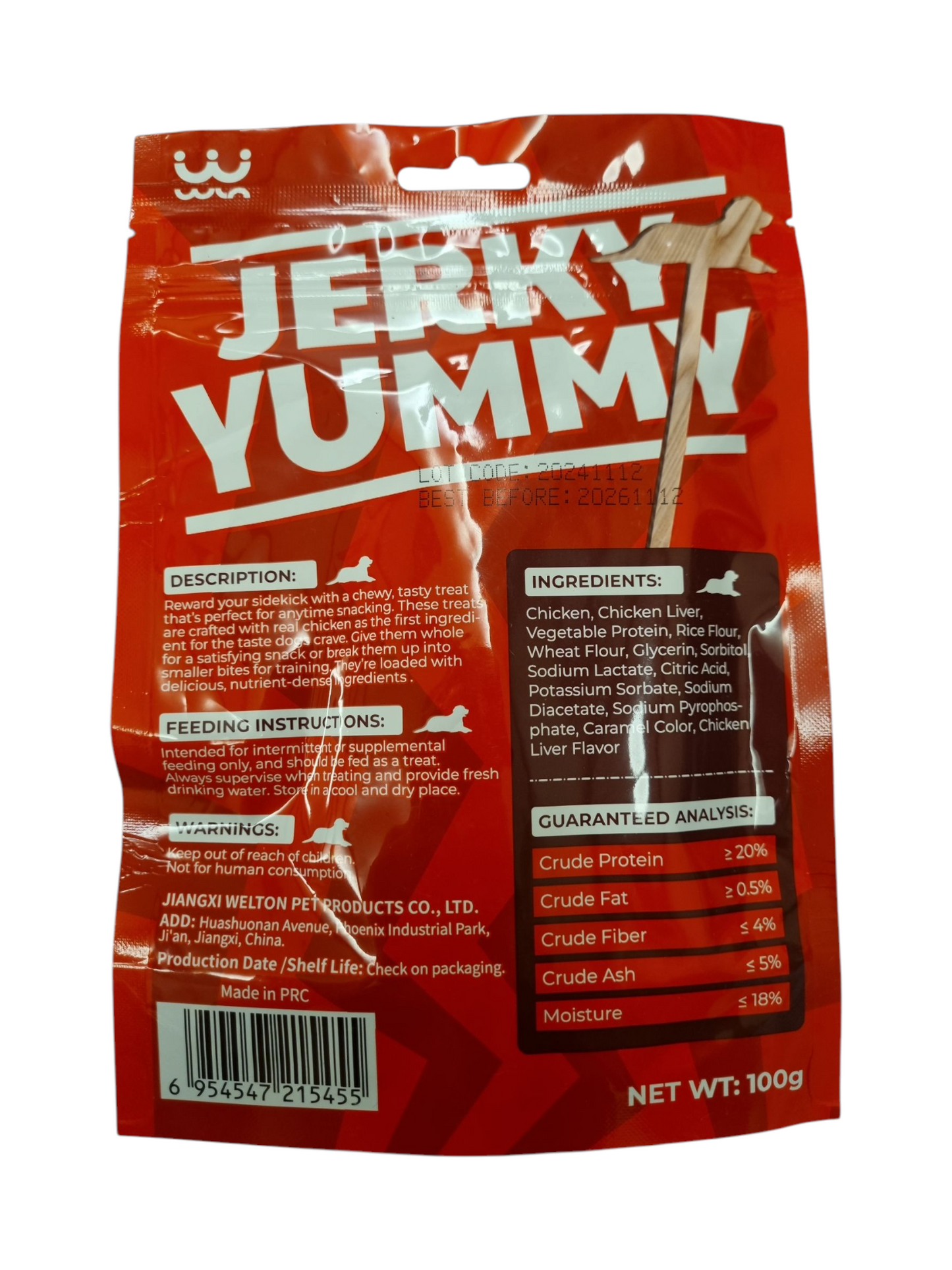 Dog treat Roast chicken liver flavor 100g