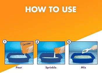 Cat Litter Deodorizer, with Baking Soda 565g