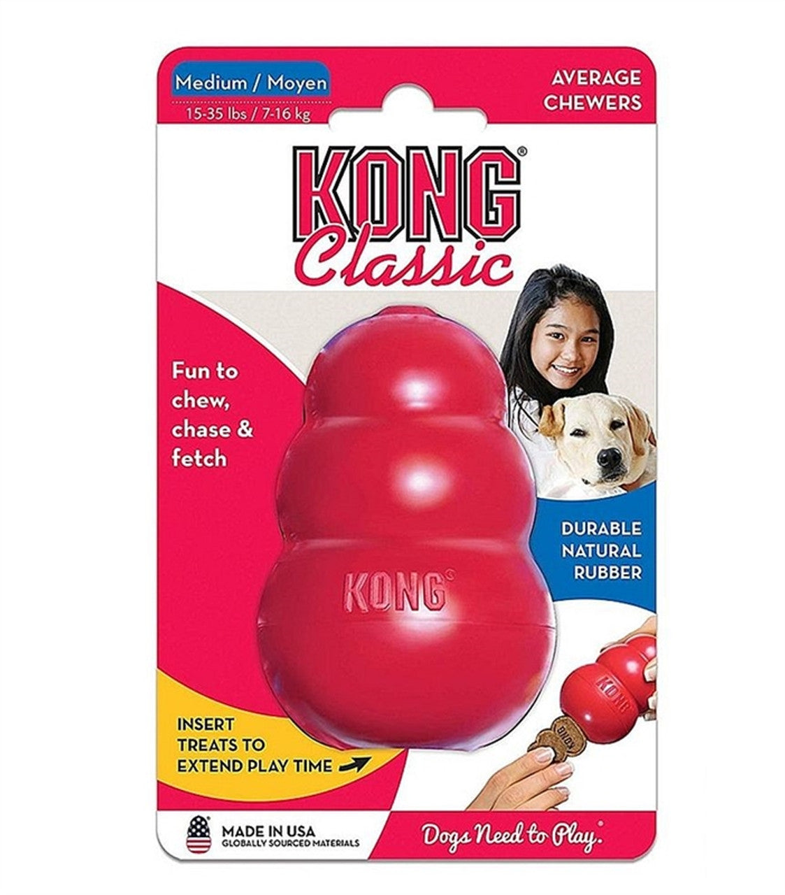 Kong Toy Taille moyenne (Original)