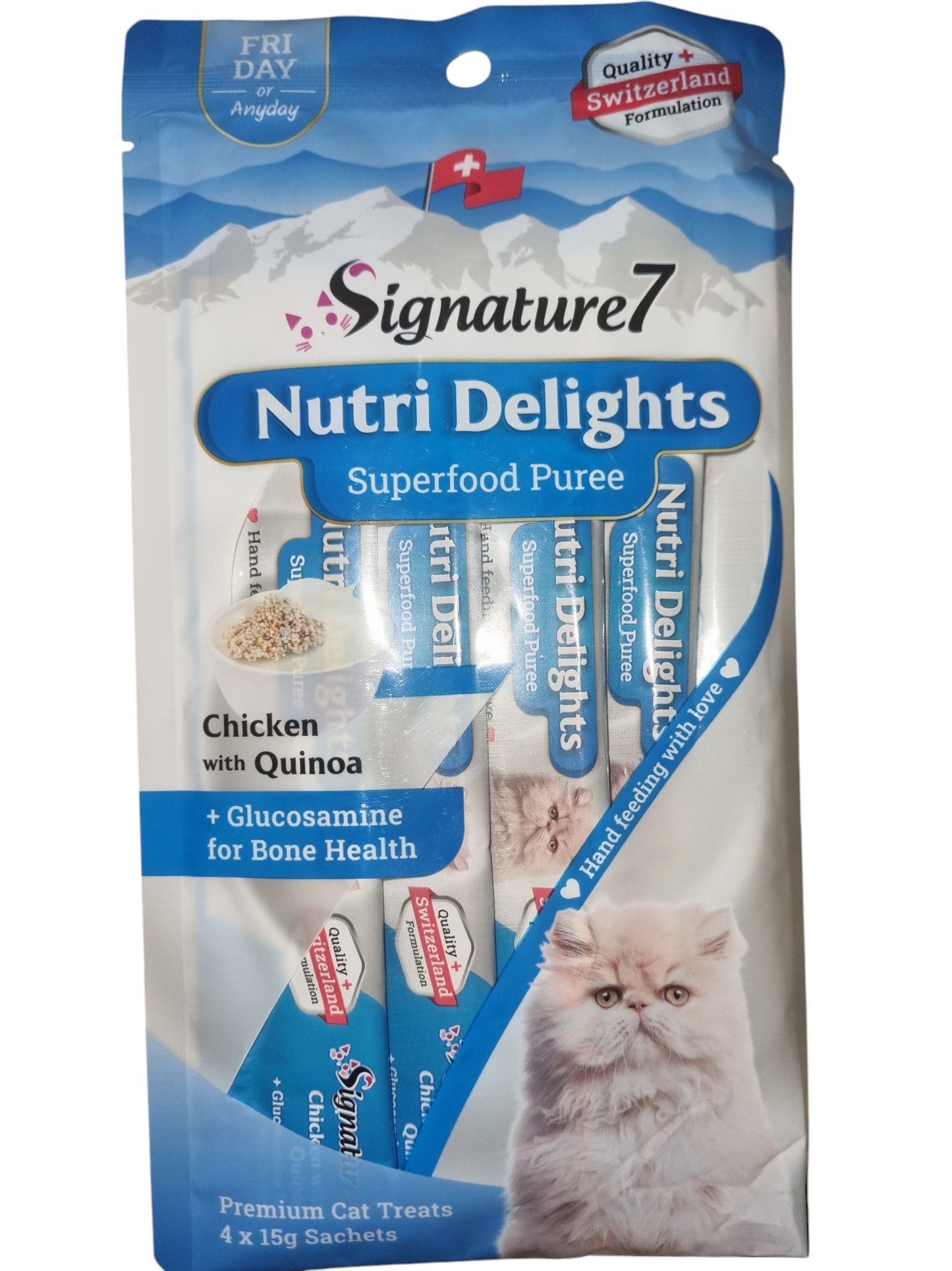 Premium liquid snack chicken& quinoa