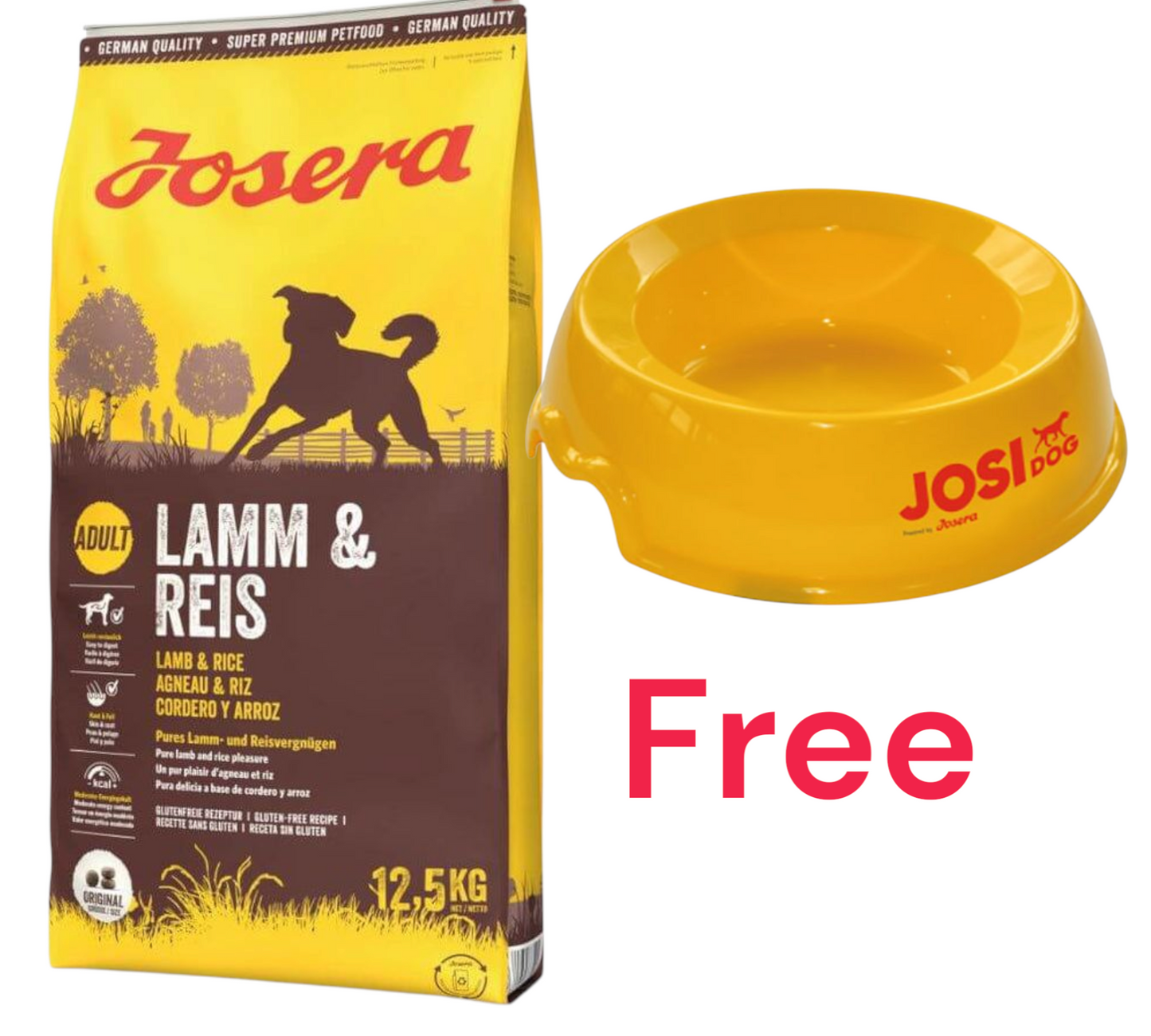 Josera lamb and rice 12.5kg