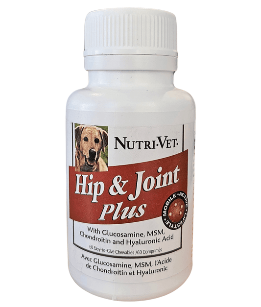 Nutri Vet - Hip & Joint Plus Chewable Tablets - 60 Pieces