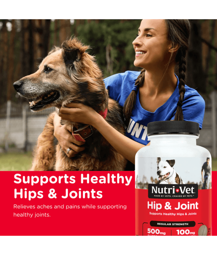 Nutri Vet - Hip & Joint Plus Chewable Tablets - 60 Pieces