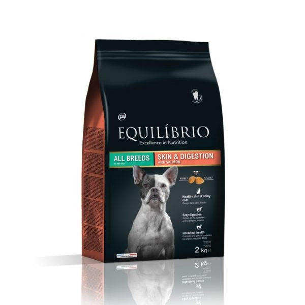 Equilibrio – Dog Skin & Digestion Salmon 12kg