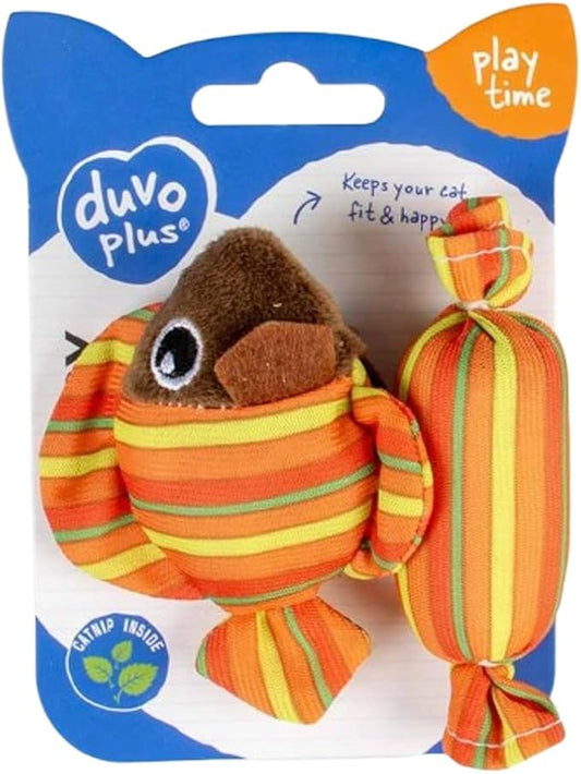 duvo assortment fish and candy