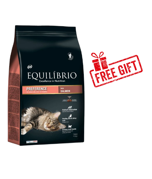 Equilibrio cat food salmon 7.5kg