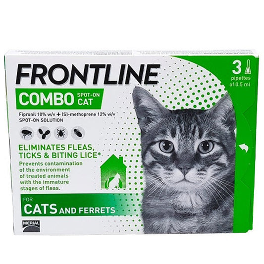 Front line combo Spot on for cats ( sold by 1 pipette)