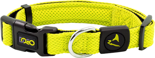 DOCO® Puffy Mesh Dog Collar LIme
