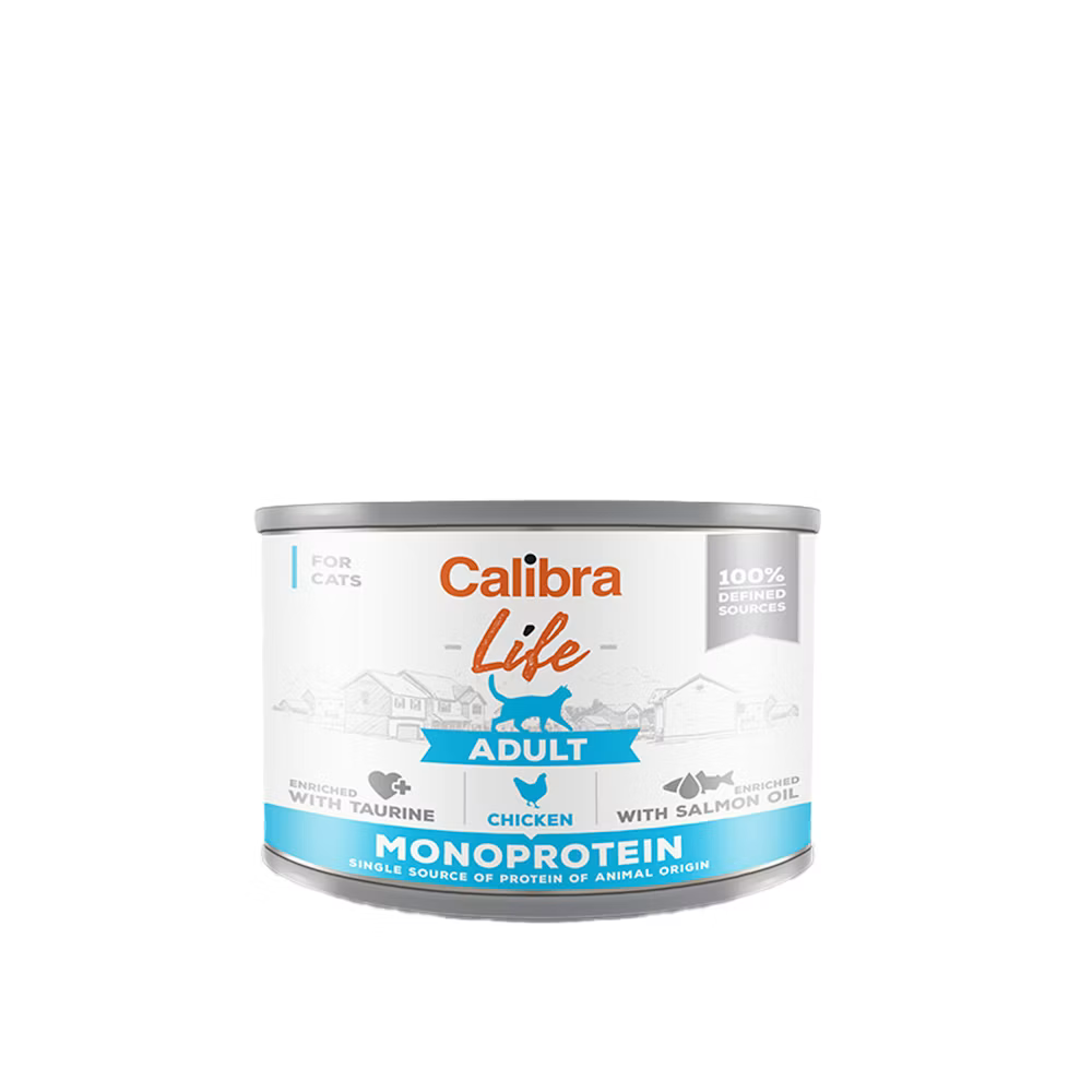 Calibra Cat Life Adult Wet Food - Chicken 200g