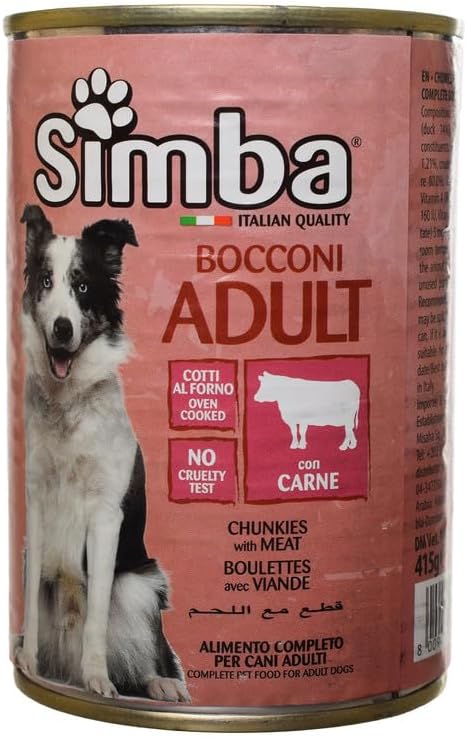 Simba Chunks Dog Wet Food With Meat 400 Gm
