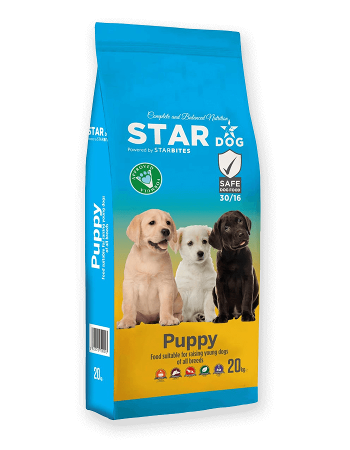 Star puppy dog food  20kg