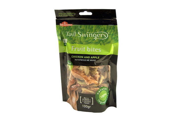 Tail swingers Bites Apple w/ Chicken 100g