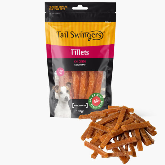Tail Swingers Fillets - Soft Chicken Slices