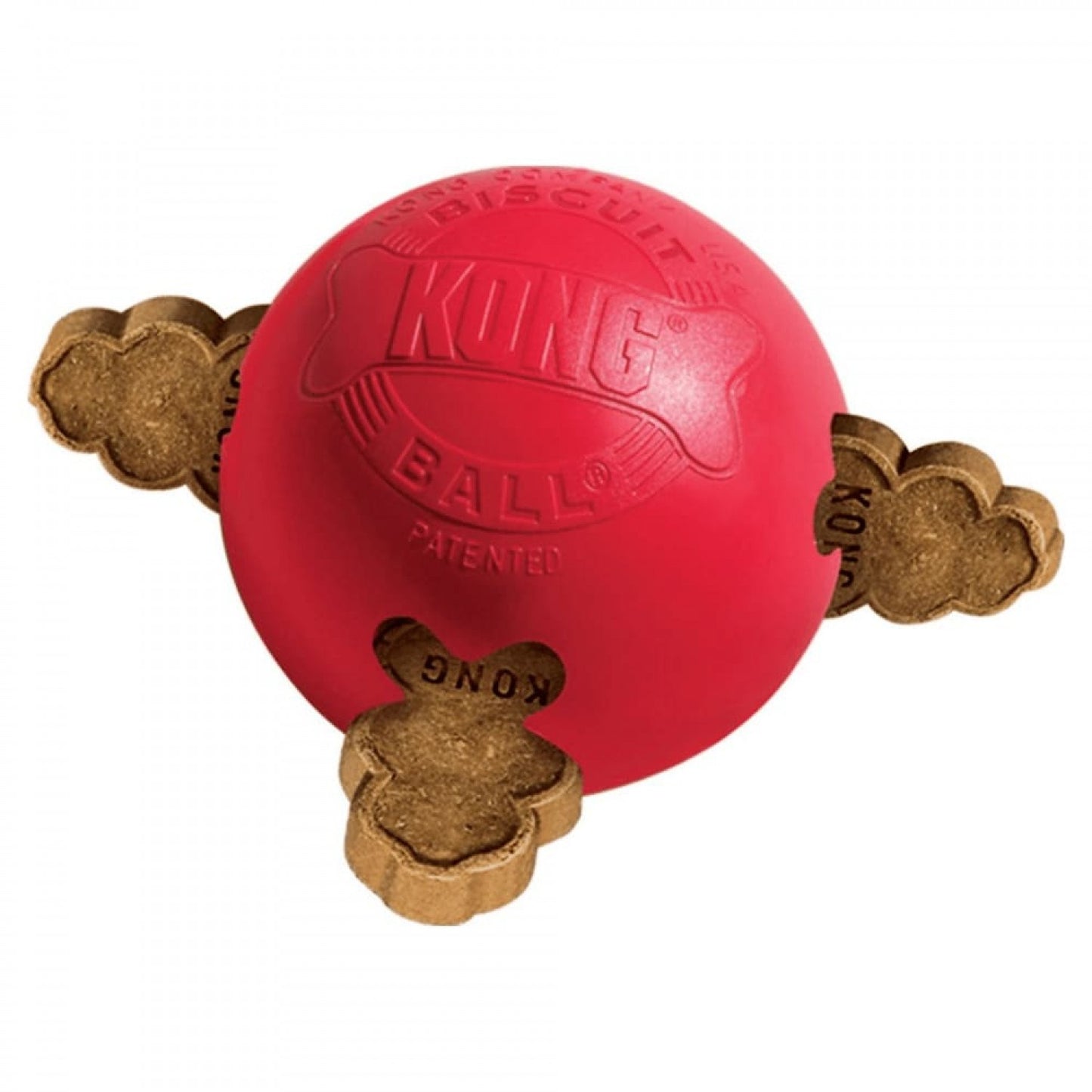 Kong Biscuit Ball Dog Toy small up to 9kg