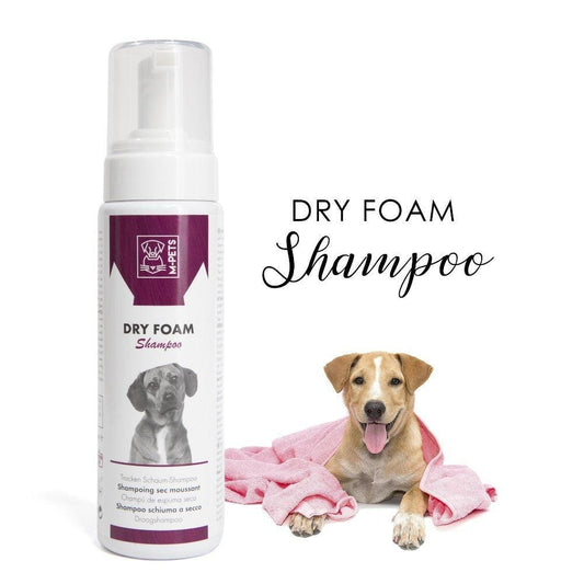M-PETS Dog Dry Foam Shampoo 230 ML