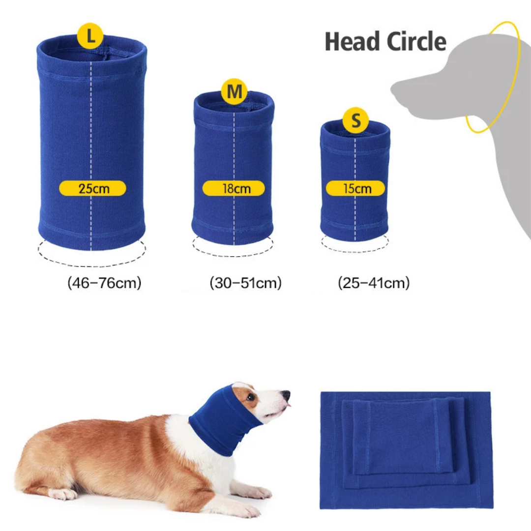 Cozy Knit Winter Pet Scarf – For Dogs & Cats ( grey)