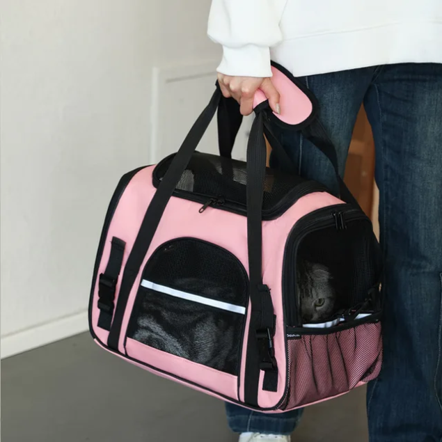 Breathable Handbag Pet Safety carrier