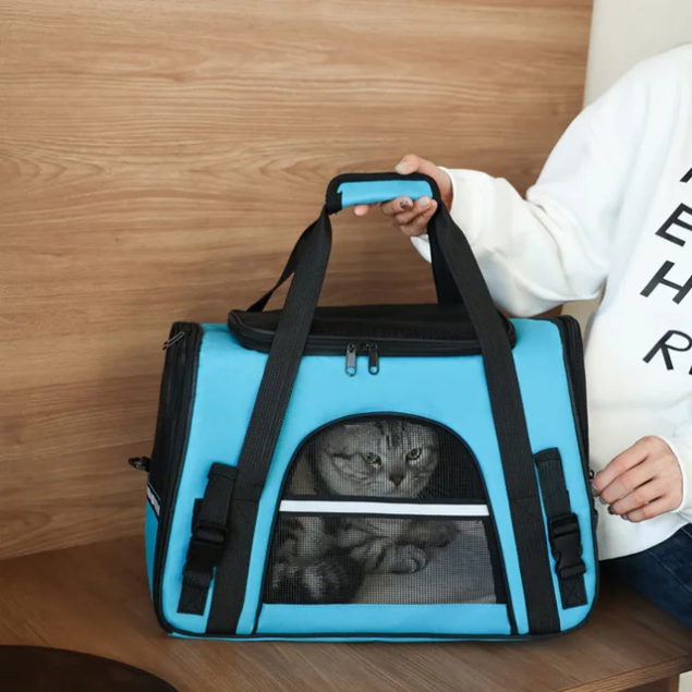 Breathable Handbag Pet Safety carrier