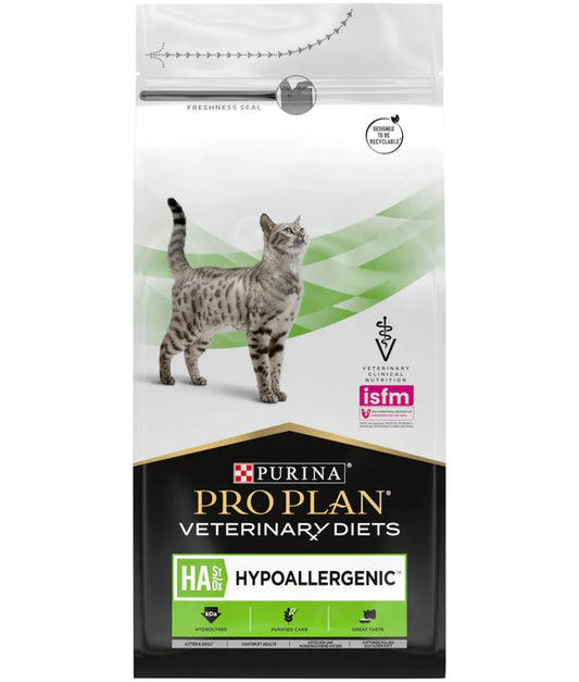 Purina Pro Plan  Dry Cat Food Ha St/Ox Hypoallergenic Clinical Diet, 1.3 Kg