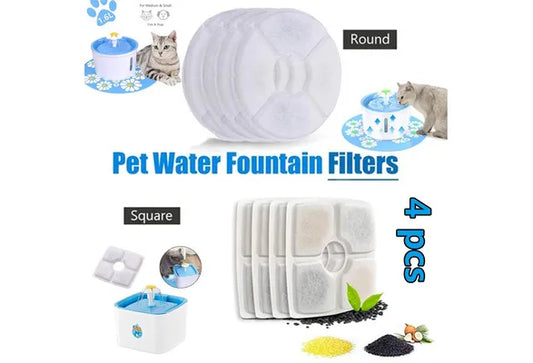 Water fountain filter 4 pcs