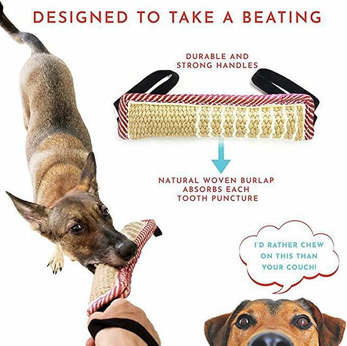 Dog bite cheap training toys