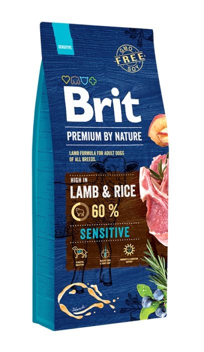Brit Premium par Nature Sensitive Agneau 15kg