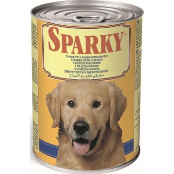 Sparky Chunks Adult Dog Wet Food With chicken 415g