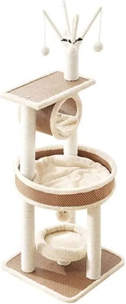 Cat Tower Condo Cat Tree Cat Litter Cat Scratching Board Jumping Platform Villa Cat Climbing Frame