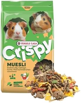 Versele-Laga Crispy Muesli Guinea Pig | 1kg | Supplementary Food for Guinea Pigs | With Vitamin C
