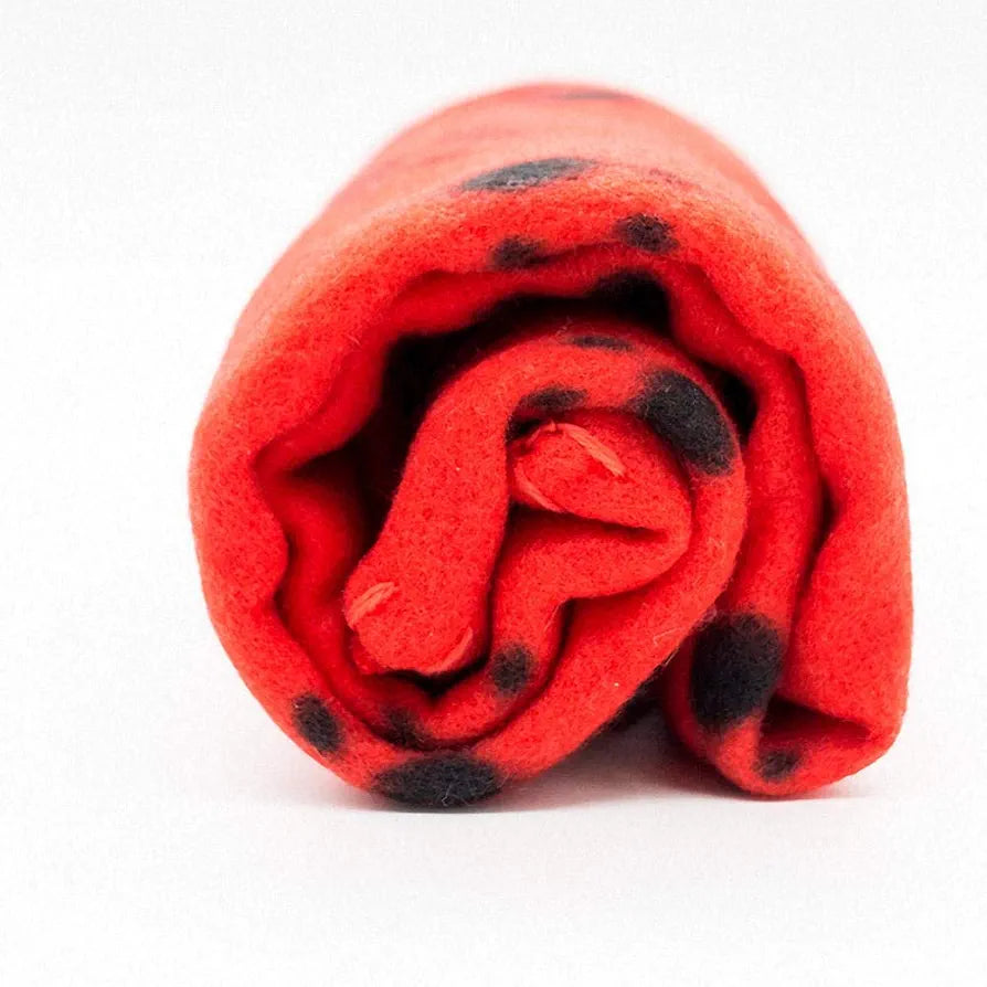 Dog & cat blanket super cozy ( red)